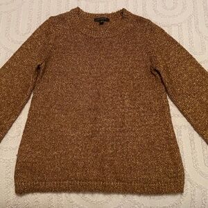 AT Brown Shimmer Sweater